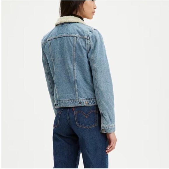 Levi's Original Sherpa Trucker Jacket - Picture 3 of 4